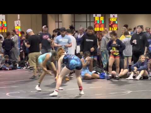 2022 Spartan Nationals Duals: 132lbs Kendall Bibla/Shammilka Miranda Diaz