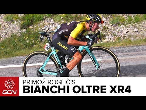 Primož Roglič's Bianchi Oltre XR4