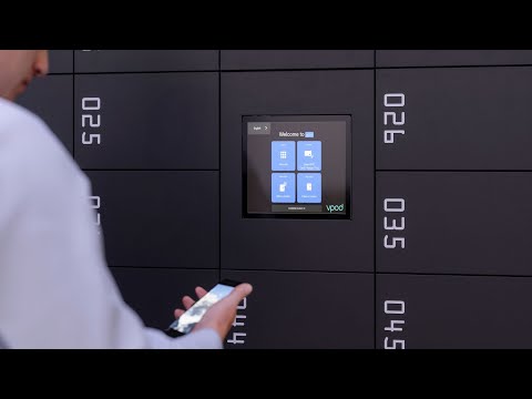 Vflex smart locker user access video thumbnail