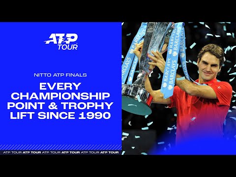 Every Championship Point & Trophy Lift From The Nitto ATP Finals Since 1990 🏆