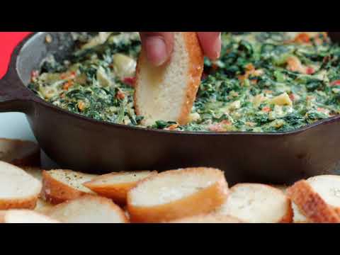 Spinach, Artichoke and Sun-Dried Tomato Dip