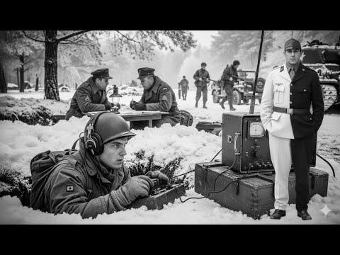 How One Radio Operator's "Forbidden" German Impersonation Saved 300 Men From Annihilation.