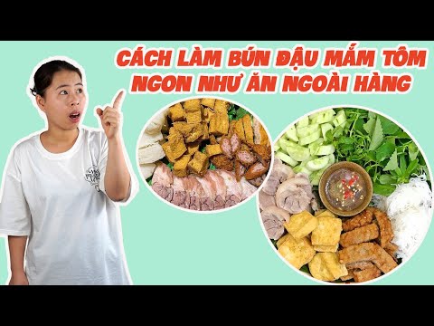 Bún đậu mắm tôm