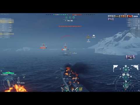 WoWS 0.6.0.1 - Missouri Deletes ARP Takao