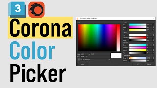 Accurate Lighting & Colors with Corona Improve Color Picker