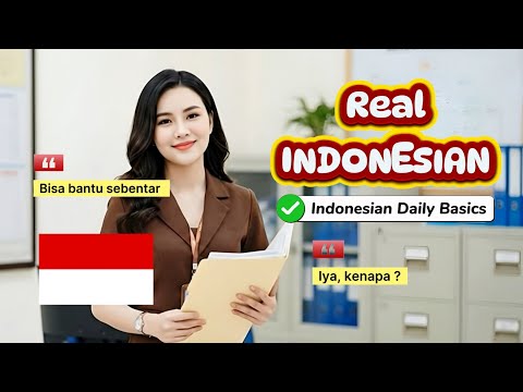 How Indonesians Really Speak – Indonesian Daily Basics (Daily Life Episode 13–20)