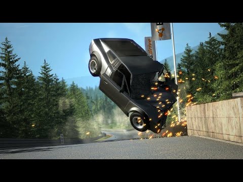 😍Realistic Car Crashes #2 - BeamNG Drive