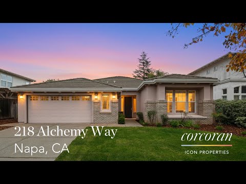 218 Alchemy Way ~ Napa Home for Sale