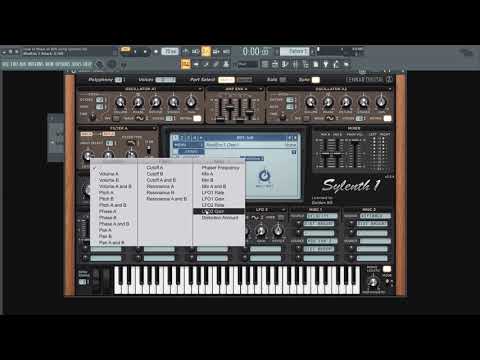 How To Make An 808 Bass Drum Using Lennar Digital Sylenth1 VST