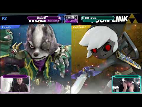 Gametek Night 2022.23 Winners Semi - HUB | Arima (Wolf,Pyra and Mythra) Vs. Vladez32 (Toon Link)