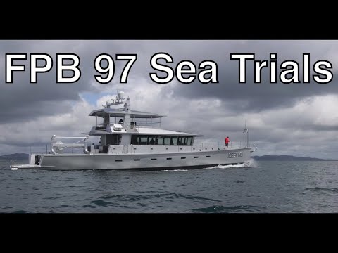 FPB 97 Iceberg Sea Trials