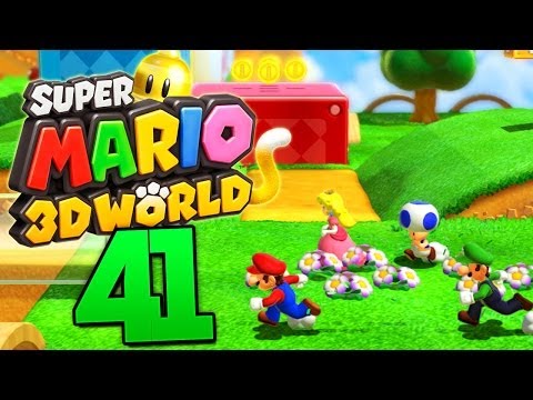 Lets Play Super Mario 3D World [Blind/100%] - Part 41 - Macht Spaß!