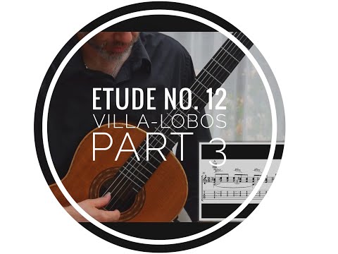 Etude 12 Villa-Lobos: Learning to Play the Major Chords & Bridge Section