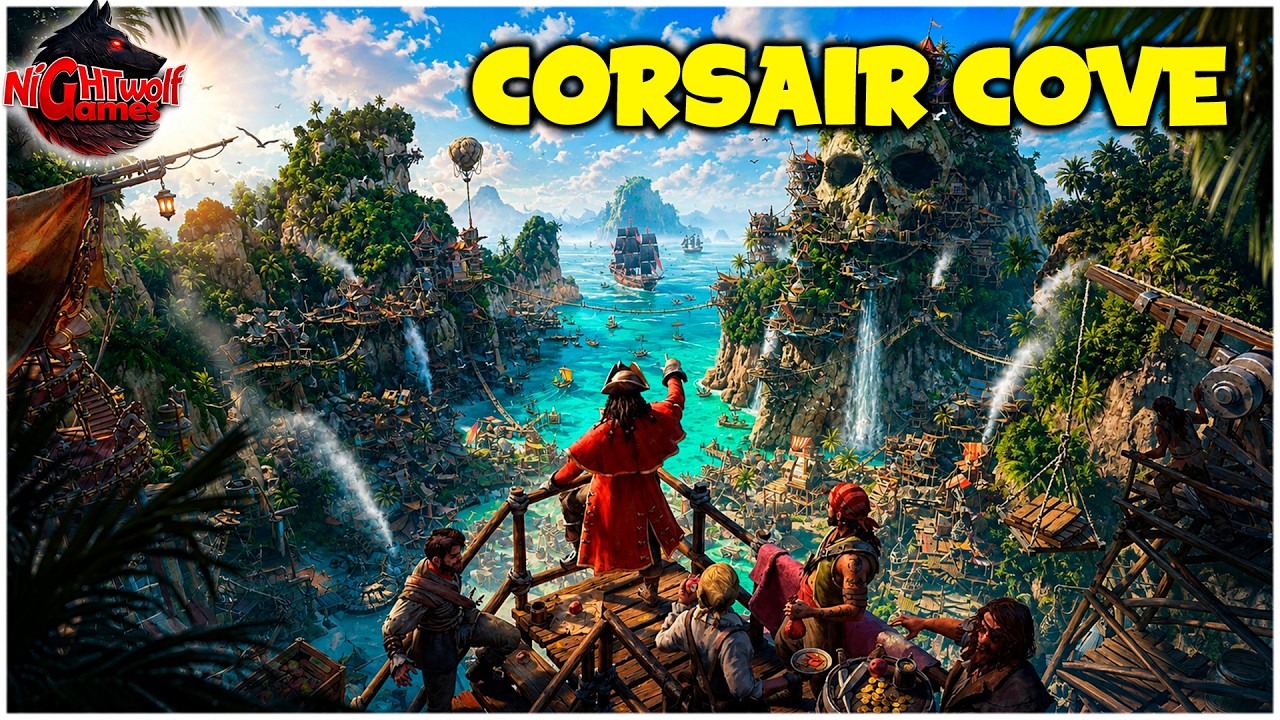 Corsair Cove - Gerencie um Covil de Piratas - Gameplay (2026)
