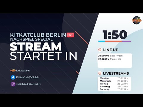 MARCEL db at KitKatClub - NachSpiel Live Streaming -