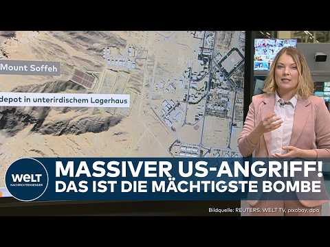 Video Thumbnail: KRIEG GEGEN MULLAHS: Feuerball über Iran! US-Angriff erschüttert Isfahan | Bunkerbrecher