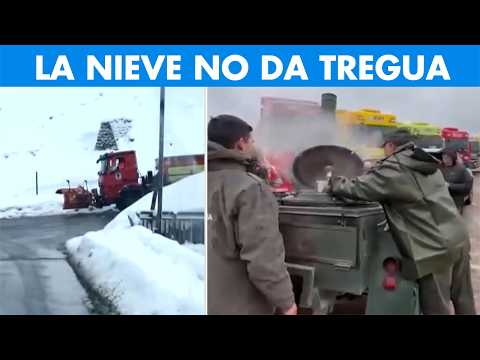 ALERTA EN LA CORDILLERA: hasta cuatro metros de nieve y rescates de emergencia