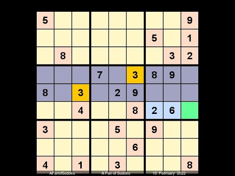 How to Solve The Hindu Sudoku Hard February 15, 2022