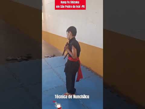 Kung Fu Shizuka em São Pedro do Ivaí-PR. Técnica de Nunchacu!!!