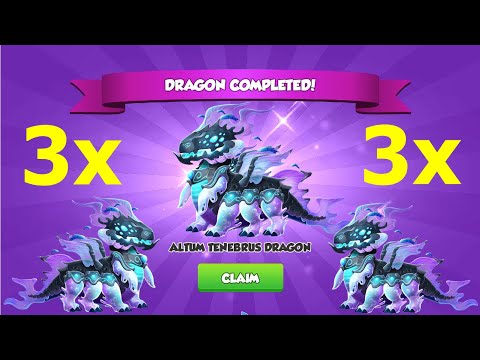 Got My 3rd Altum Tenebrus Dragon-Dragon Mania legends | Gladiatus Aqua Tyrant Event | DML