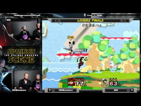SSVII - VIP|Romance (Zelda, Roy) Vs. SNS (Luigi) - Project M Losers Finals