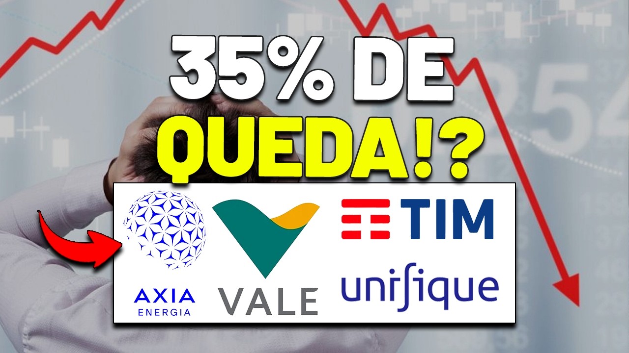 🚨O MERCADO ESTÁ COM MEDO DESSA AÇÃO? TIM, VIVO, VALE, UNIFIQUE e AXIA ENERGIA | TIMS3, VALE3, AXIA3