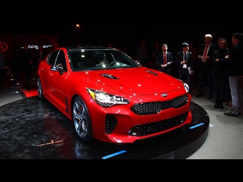 2018 Kia Stinger First Look: 2017 Detroit Auto Show