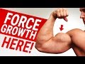 Force Stubborn Biceps TO GROW With This Exercise! | HELP FIX UNEVEN BICEPS TOO!