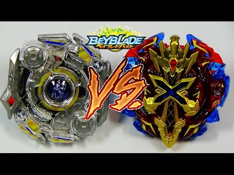 Beyblade Burst BATTLE!! Obelisk Odin T.X. vs Xeno Xcalibur M.I. ベイブレードバースト