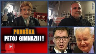 Ovo ni Milošević ne bi uradio, šta radi Vučić! Dr Grujičić i ing Živković: Podrška V gimnaziji