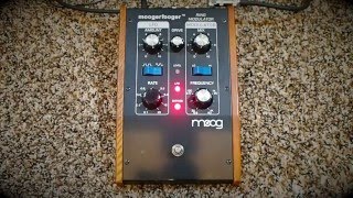Video thumbnail for Moog Moogerfooger MF-102 Ring Modulator by Pedal of the Day