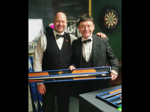 Jimmy White Snooker Exhibition - Stuart Hammond missed black - 35 break - How did it stay out!!