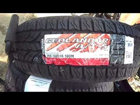 Yokohama 205/60/16 A/T Tires Install and Review