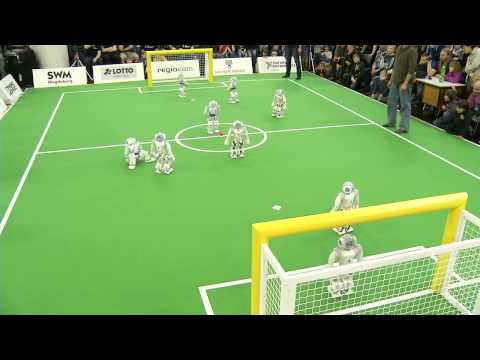 Robocup German Open 2013: Finale, Nao-Team HTWK vs B-Human 1st Half