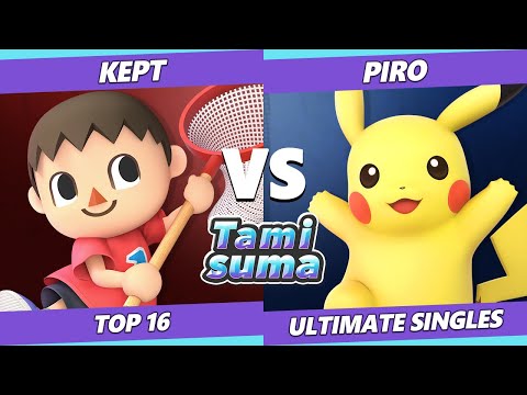 TAMISUMA 183 SSBU - kept (Villager) Vs. piro (Pikachu) Smash Ultimate Top 16