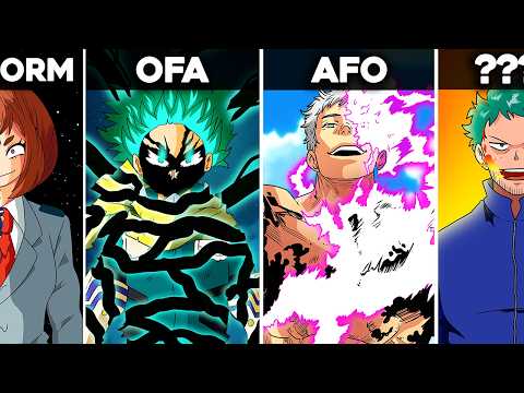 All 261 Quirks In MHA Explained!