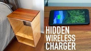 How to Make a Table with Hidden Wireless Charging