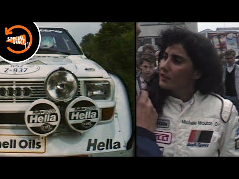 Michèle Mouton & Fabrizia Pons Debut the Audi Quattro S1 E2 in the UK