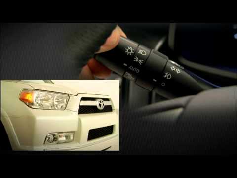 Part of a video titled Headlights (automatic) 4Runner Toyota of Slidell - YouTube