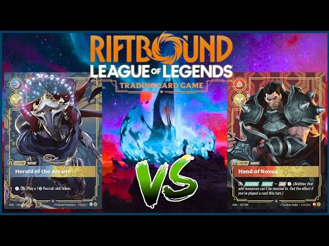 VIKTOR VS DARIUS | RIFTBOUND: LEAGUE OF LEGENDS TCG | GIOCO CASUALE | PARTITA SINGOLA
