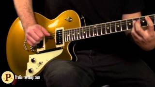 Video thumbnail for Duesenberg 49'er Gold Top by ProGuitarShopDemos