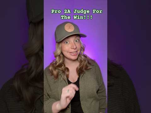 FINALLY A Judge That Gets IT!!! #2ndamendment #shortsvideo #shortsfeed #shorts Thumbnail