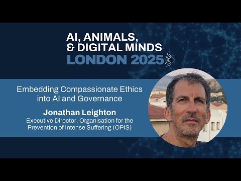 Embedding Compassionate Ethics into AI and Governance | Jonathan Leighton | AIADM London 2025