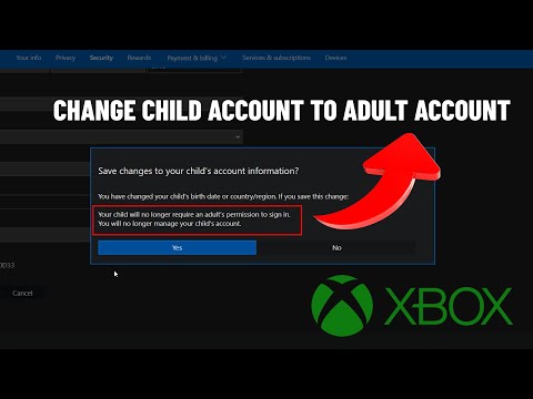 (FIXED) Change Microsoft Child Account to Adult Account | easy fix | 2024