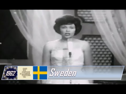 eurovision 1962 Sweden 🇸🇪 Inger Bergren - Sol och var