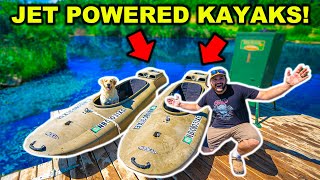 I Bought JET POWERED Kayaks and they FLY!!!