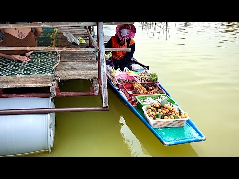 Boa vista incrível, boa comida - praia, destino turístico popular da província de Ubon Ratchathani 🇹🇭