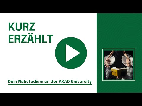 Nahstudium | AKAD University