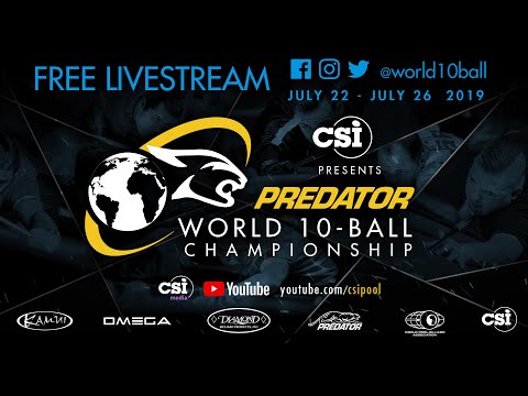 2019 Predator World 10 Ball Championship: Shane Van Boening vs Billy Thorpe
