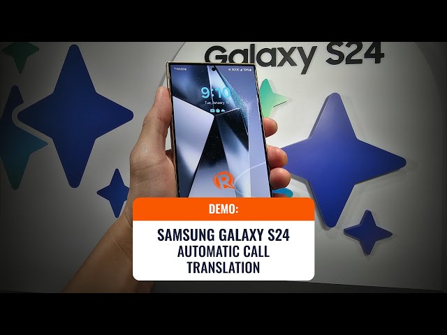 WATCH: The Samsung Galaxy S24 automatically translates calls via AI